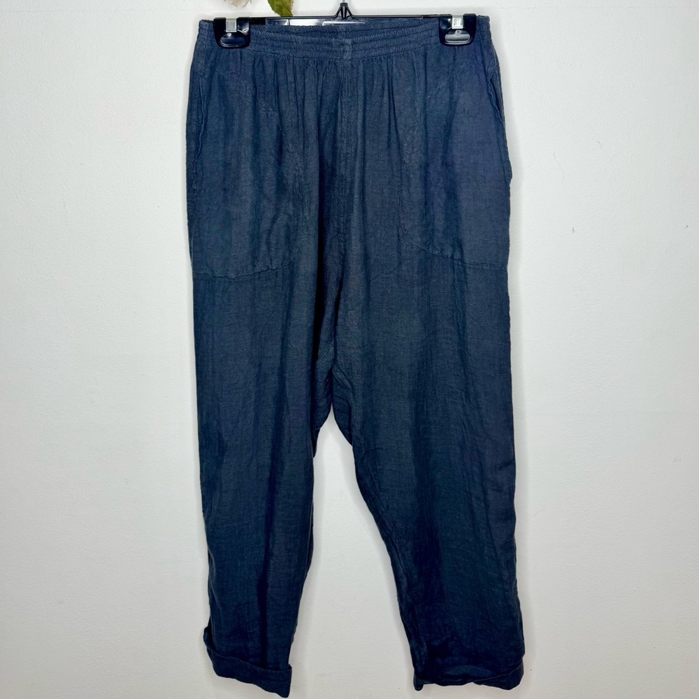 Amalfi Relaxed Italian Linen Trouser
